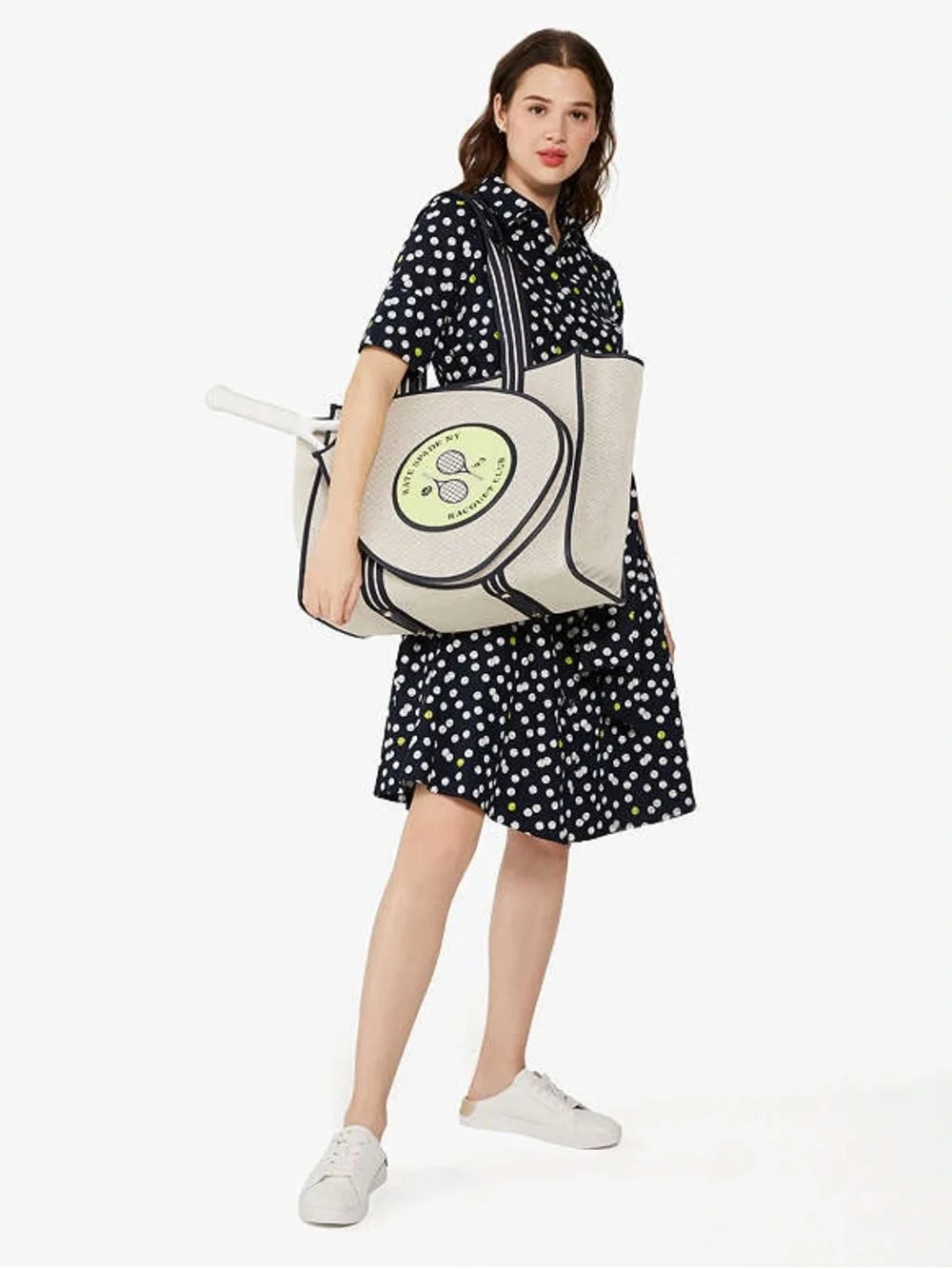 Kate Spade Grand Slam Tennis Racquet Tote